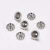 Tibetan Style Alloy Bead Caps X-LF9305Y-1