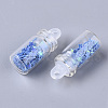 Glass Wishing Bottle Pendant Decorations GLAA-T008-01C-3