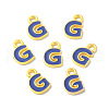 Alloy Enamel Pendants ENAM-P247-01MG-G-3