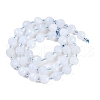 Natural Blue Chalcedony Beads Strands G-G182-B30-03-3