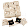 Square Cardboard Paper Ring Gift Storage Boxes CON-TAC0001-17F-2