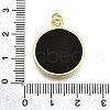 Rack Plating Brass Micro Pave Cubic Zirconia Pendants KK-K401-76G-3