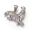 Tarnish Resistant 304 Stainless Steel Pendants STAS-E449-03P-1