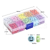 10 Colors Opaque Acrylic Beads MACR-YW0001-74-6