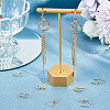 Beebeecraft 10Pcs Brass Micro Pave Clear Cubic Zirconia Earring Hooks KK-BBC0008-73-4