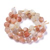 Natural Multi-Moonstone Beads Strands G-A030-B09-10mm-2