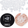 SUNNYCLUE 400Pcs Acrylic Beads OACR-SC0001-32B-2