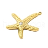 304 Stainless Steel Pendants X-STAS-V004-07G-01-2