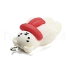 Christmas Theme Opaque Resin Pendants RESI-F054-B10-2