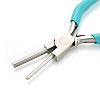 65# Steel Round Nose Pliers with Plastic Handles TOOL-N008-02-2