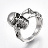 Alloy Cuff Finger Rings RJEW-T006-59-1