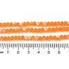 Transparent Glass Beads Strands EGLA-A034-T4mm-MB05-5