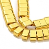 Electroplated Synthetic Non-Magnetic Hematite Beads Strands G-I360-B01-01-3