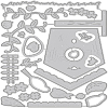 Carbon Steel Cutting Dies Stencils DIY-WH0309-039-6