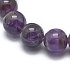 Natural Amethyst Bead Stretch Bracelets X-BJEW-K212-B-034-3