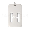 304 Stainless Steel Pendants STAS-M115-01P-H-1