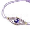 Adjustable Nylon Cord Braided Beads Bracelets BJEW-MZ00161-04-3