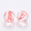 Transparent Acrylic Beads TACR-S154-19A-52-2