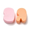 Opaque Resin Cabochons X1-RESI-K027-02-4