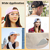 BENECREAT 40 Sets Plastic Snapback Strap with 7 Holes FIND-BC0013-41B-6