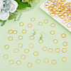 DICOSMETIC 120Pcs Alloy Linking Rings FIND-DC0005-93-4