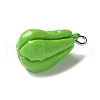 Resin Iron Pendants RESI-D280-15-2