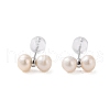 925 Sterling Silver Studs Earring EJEW-H002-13P-1