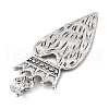 Tibetan Style Alloy Big Pendants PALLOY-D362-02AS-C-2