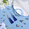 SOFPLATE 100Pcs 10 Styles Tibetan Style Alloy Beads Cone FIND-SP0001-69-4