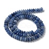 Dyed & Heated Natural Blue Aventurine Beads Strands G-Z030-A25-01-2