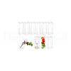 Transparent PET Tea Storage Boxes CON-WH0106-08H-7