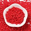 Baking Paint Glass Seed Beads SEED-H002-I-A513-2
