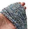 Natural Aquamarine Beads Strands G-RM2025-A17-3mm-A-1
