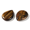 Natural Tiger Eye Pendants G-G115-02B-2
