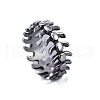 Drgon Bone Stainless Steel Finger Rings for Men PW-WGE8554-01-1