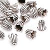 Tibetan Style Alloy Caps X-TIBEB-00864-AS-NR-1