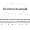 Tarnish Resistant 304 Stainless Steel Link Chains X-CHS-A012-04B-P-2