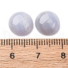 Natural Blue Lace Agate Cabochons G-O185-01A-02-3