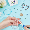 48Pcs 12 Colors 201 Stainless Steel Rhinestone Charms PALLOY-UN00003-5