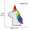 Rainbow Pride Flag Unicorn Enamel Pin GUQI-PW0001-037B-1
