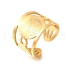 304 Stainless Steel Cuff Open Rings RJEW-S628-11G-2