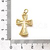 Brass Micro Pave Cubic Zirconia Pendants KK-B128-11G-02-3