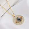 Brass Micro Pave Cubic Zirconia Pendants FS-WG8D67C-06-1