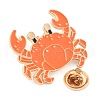 Alloy Enamel Brooches PALLOY-D363-01E-KCG-3