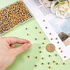 DICOSMETIC 600Pcs 3 Colors Plastic Beads FIND-DC0005-88-3