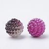Imitation Pearl Acrylic Beads OACR-T004-10mm-02-2