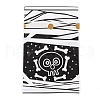 50Pcs Rectangle Halloween Candy Plastic Bags ABAG-U001-01I-2