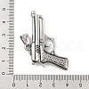 Retro 304 Stainless Steel Pendants STAS-I205-06AS-A-3
