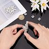 2Pcs Detachable Flower Shoe Decoration AJEW-FG0002-05-3