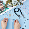 Olycraft DIY Natural Rose Quartz Heart Pendant Necklaces Making Kit DIY-OC0012-08-3